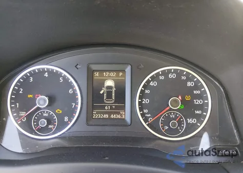 2013 Volkswagen Tiguan Se from USA, damaged, VIN WVGAV3AX9DW608505